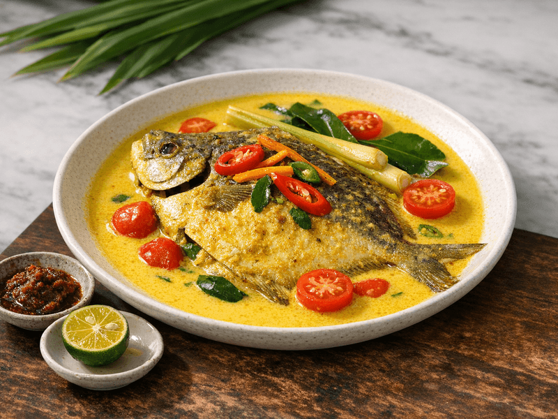 Ikan Bawal Masak Lemak