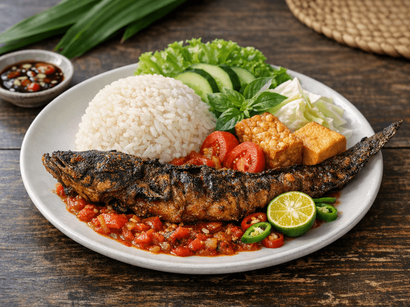 Ikan Keli Penyet