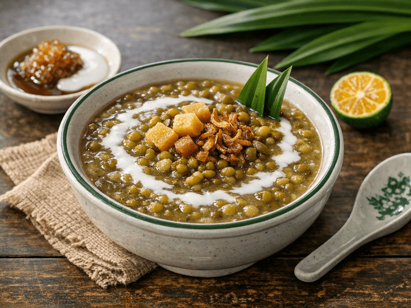 Indonesian Mung Bean Porridge