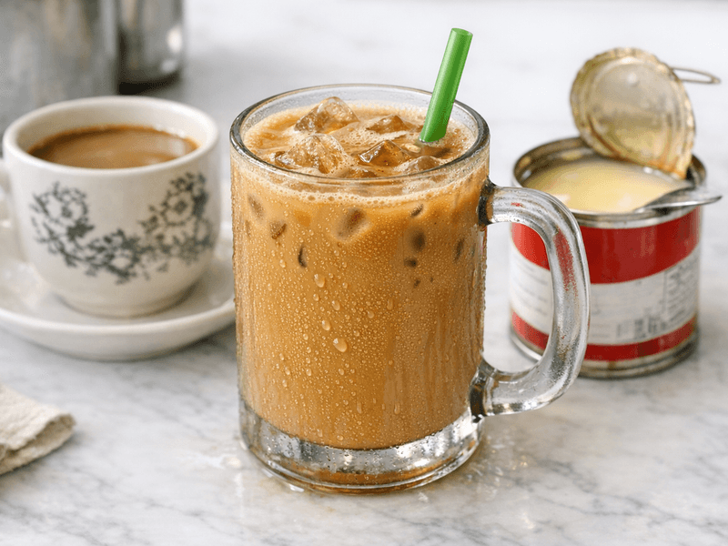 Kopi Segera dengan Krimer Tenusu dan Stevia