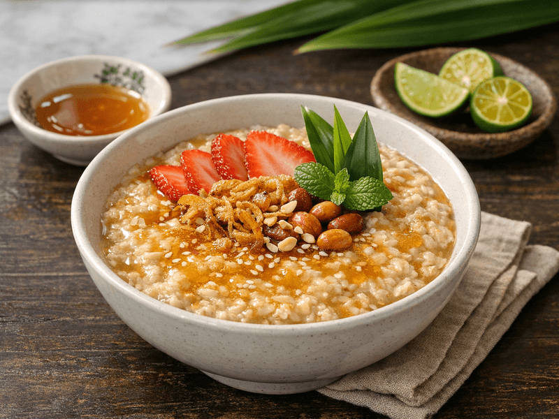 Oat Segera dengan Madu