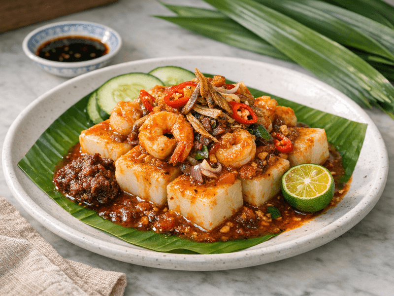 Katok Assam Rice Cake