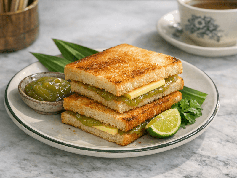 Kaya Butter Sandwich