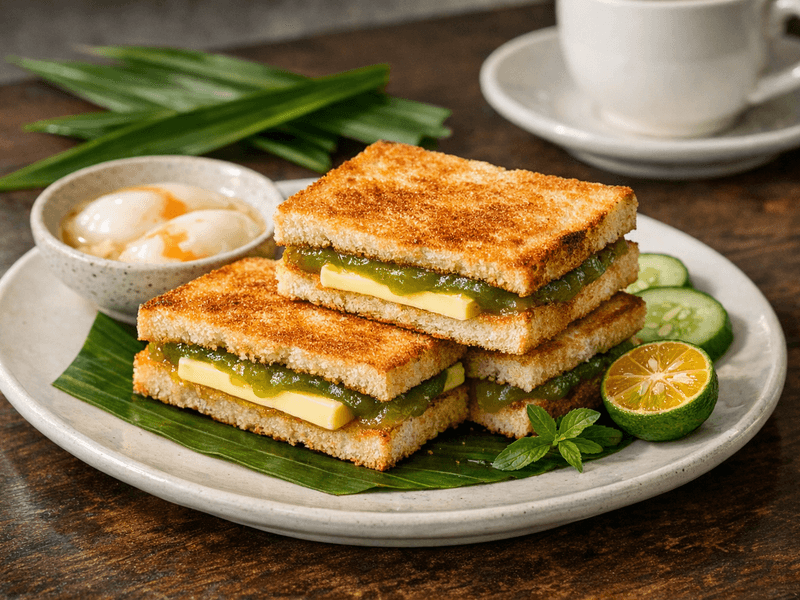 Kaya Butter Toast