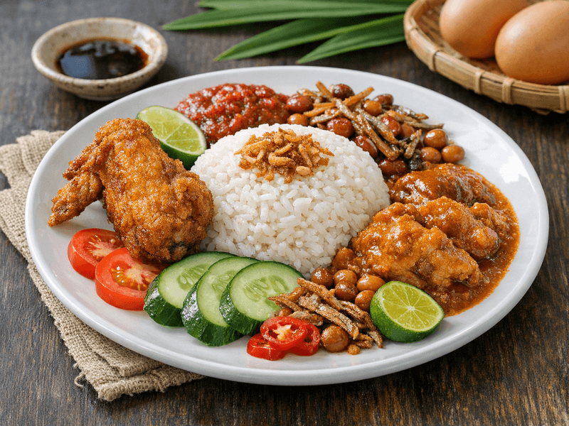 KFC Rice Plate with 1 Chicken Wing