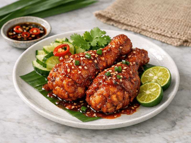 Korean Spicy Fried Chicken Drumstick