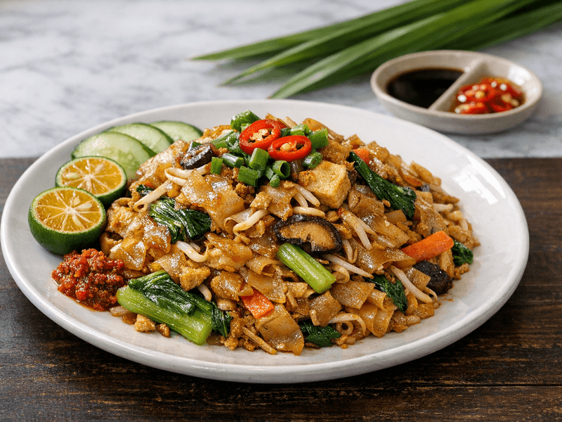 Kuetiaw Goreng Vegetarian
