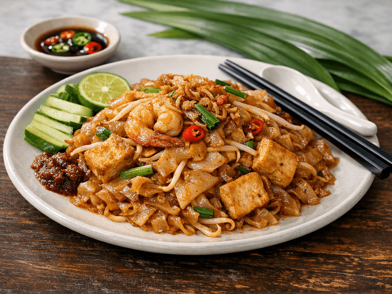 Kuew Tiaw Separuh dengan Tofu