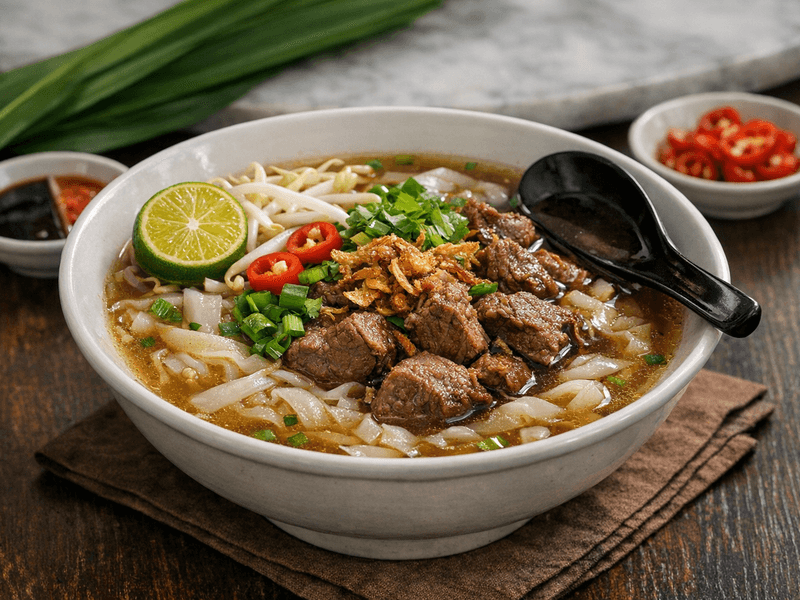 Kueyteow Sup Daging