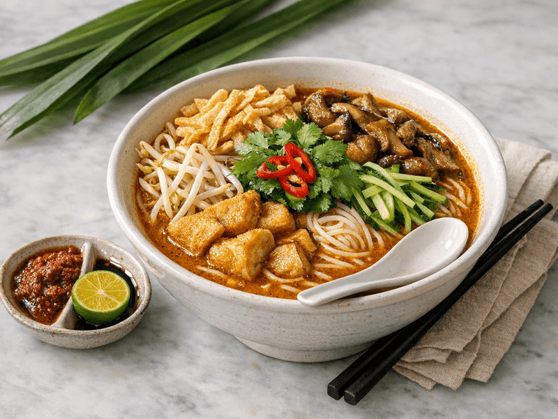 Laksa Sarawak Vegan
