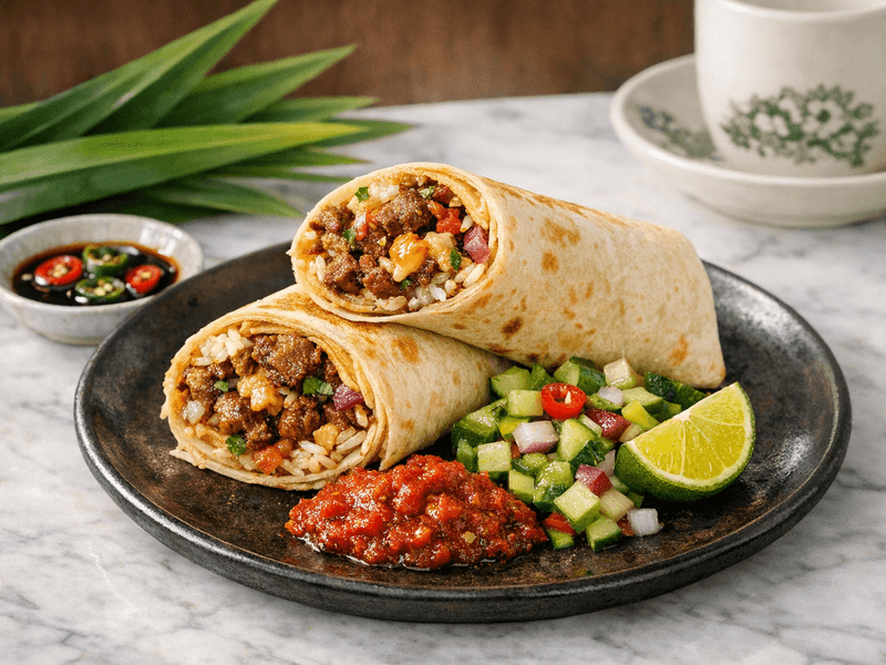 Lamb Burrito