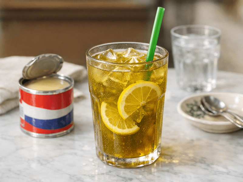 Lemon Iced Green Tea
