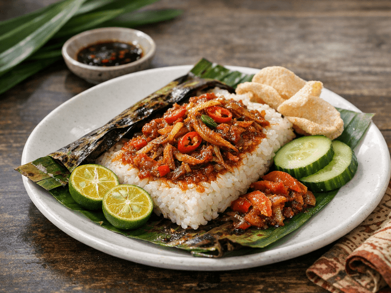 Lempeng Sambal Ikan Bilis