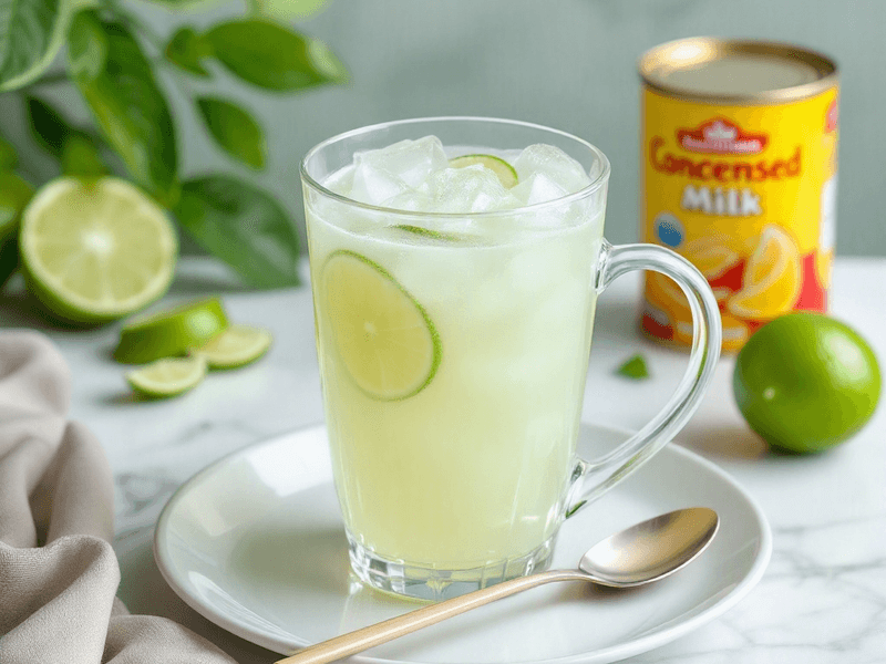 Lime Juice with Ice