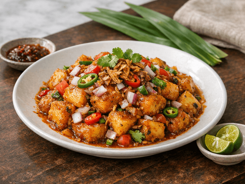 Loaded Masala Potato