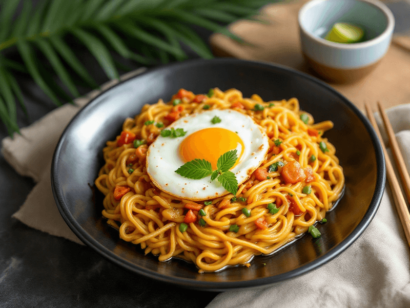 Maggi with Egg