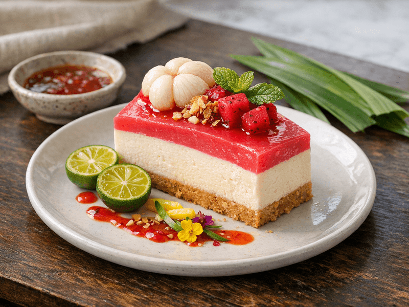 Mangosteen Cheesecake