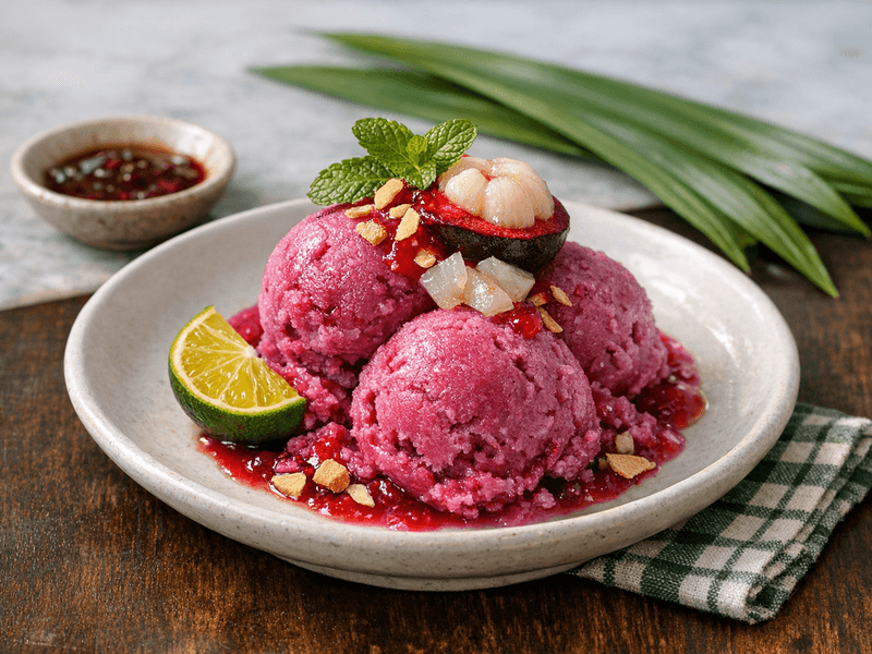 Mangosteen Sorbet