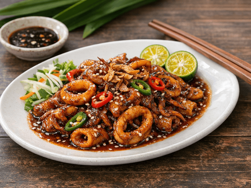 Snek Sotong Manis