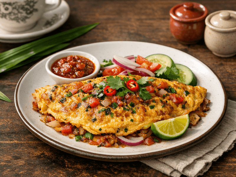 Telur Dadar Masala