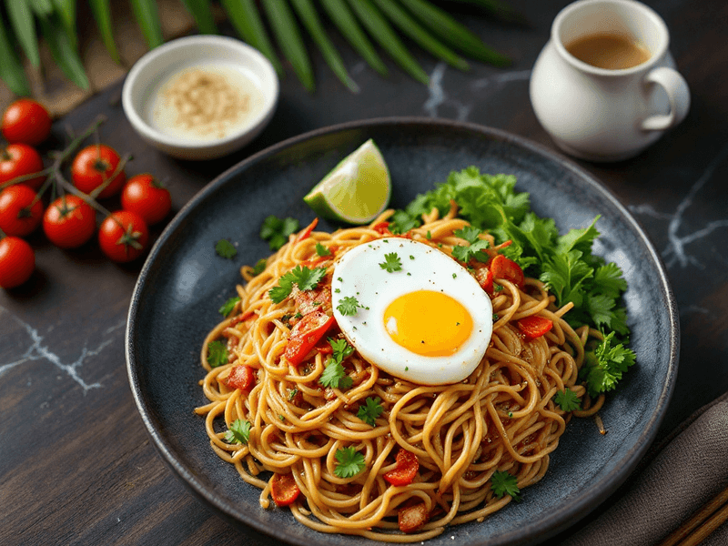 Mee Rebus with Egg