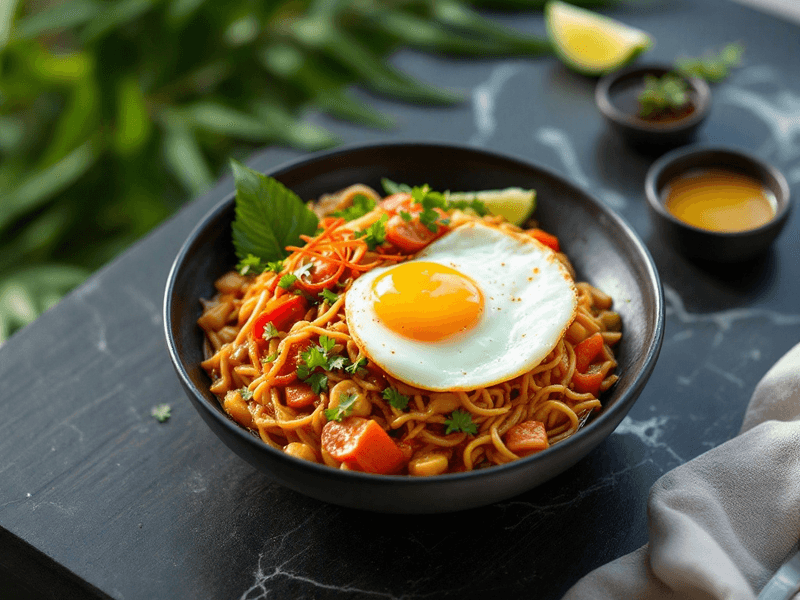Mihun Tomyam with Egg