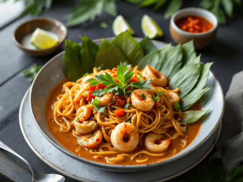 Mihun Tomyam with Seafood