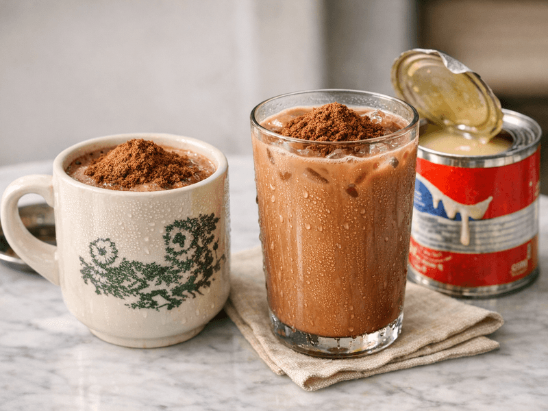 Milo dengan susu soya
