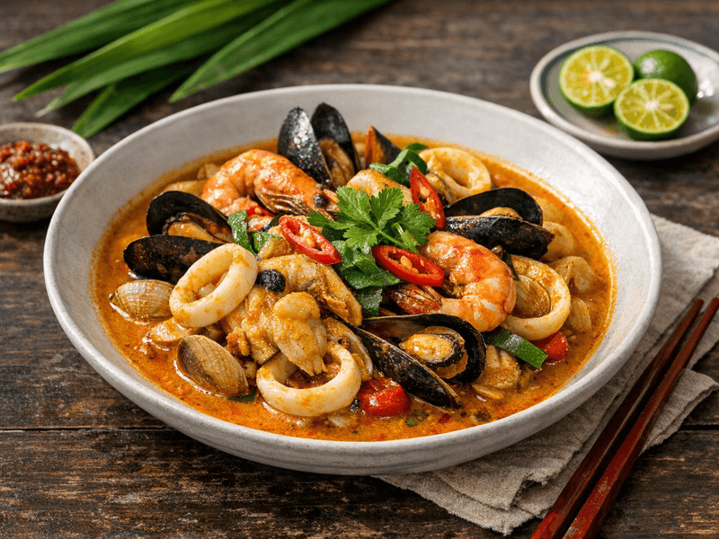 Mixed Shellfish Curry