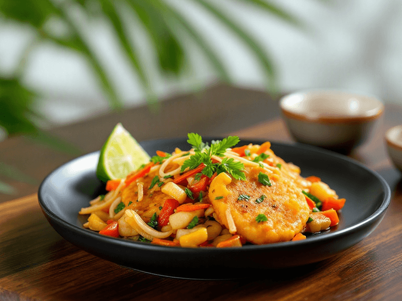 Mixed Vegetable Fritter