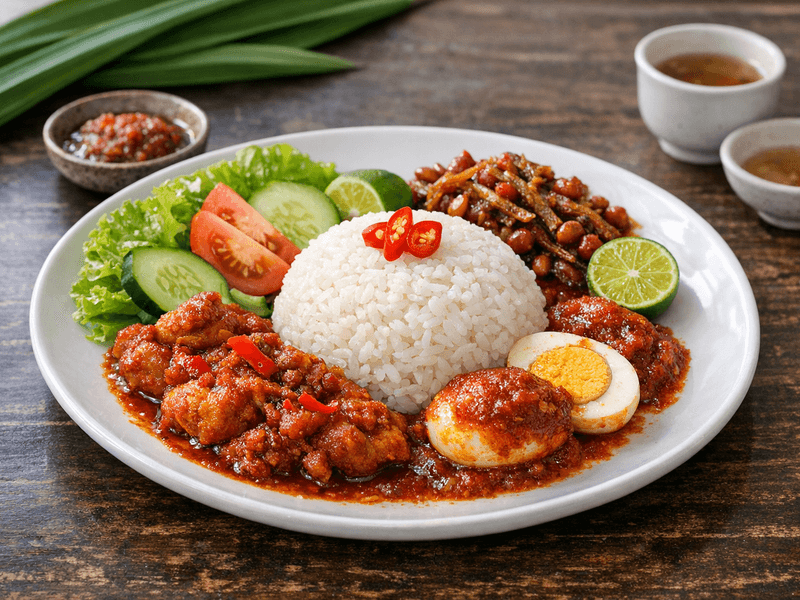 Nasi Putih 3 Sudu