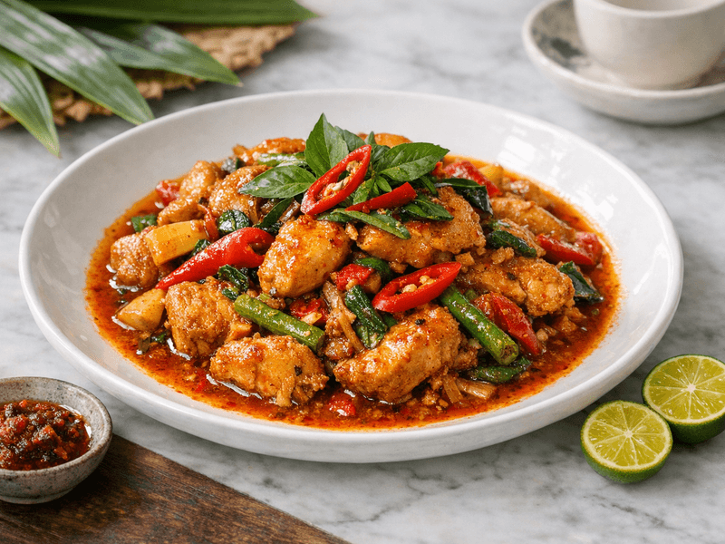 Pad Ped Chicken