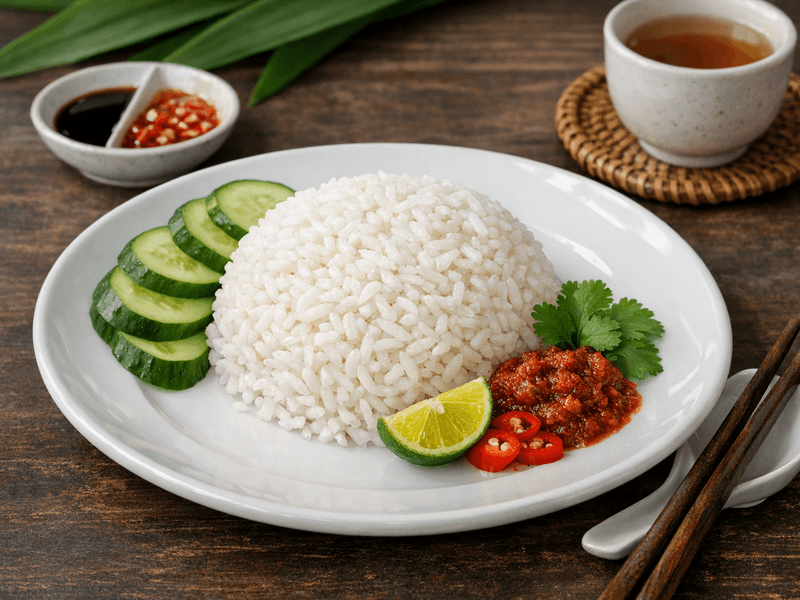 Nasi Jasmine Kosong