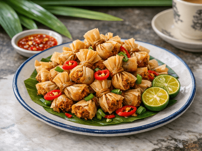 Popia Simpul Serunding Udang
