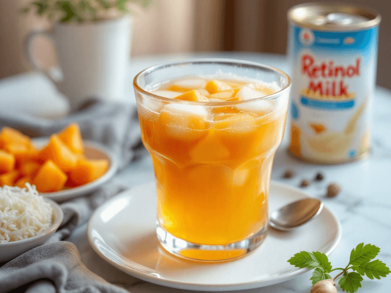 Jus Retinol dengan Betik dan Halia