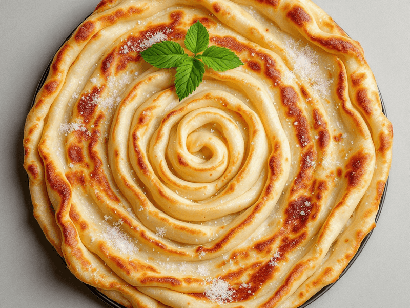 Roti Bom dengan Gula