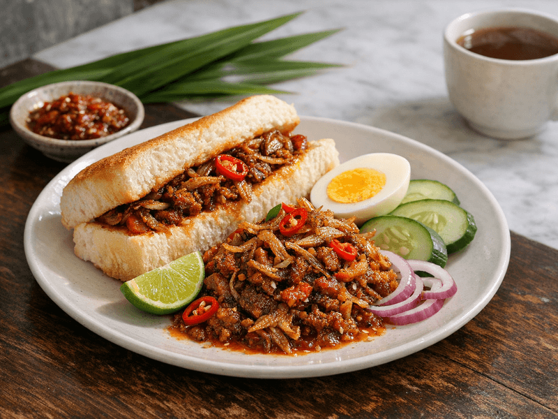 Roti Gardenia Sambal Bilis