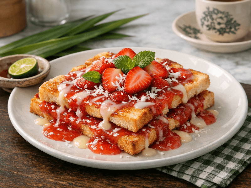 Roti Jem Strawberi