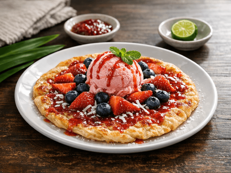 Roti Perisa Strawberi