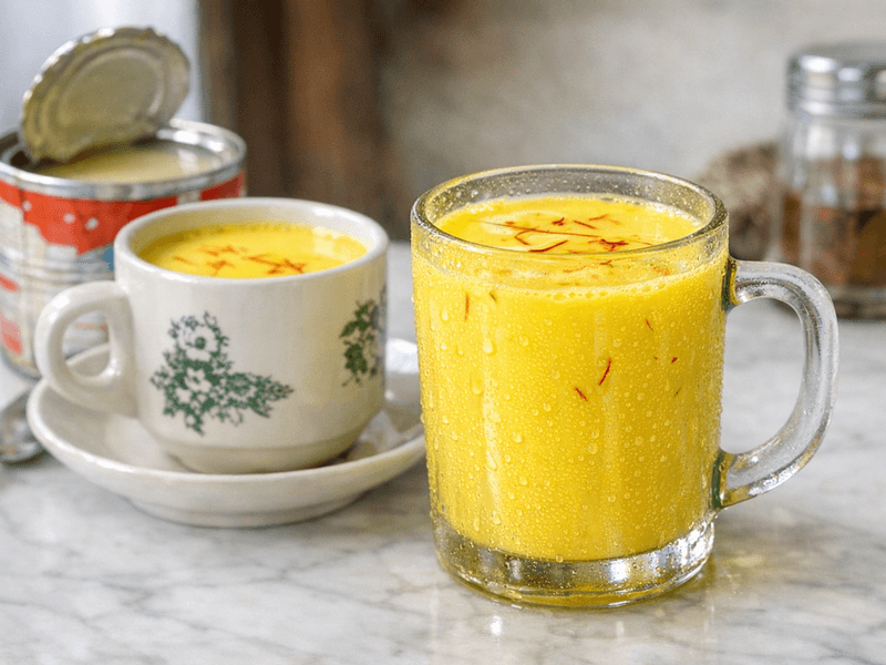 Saffron Infused Milk