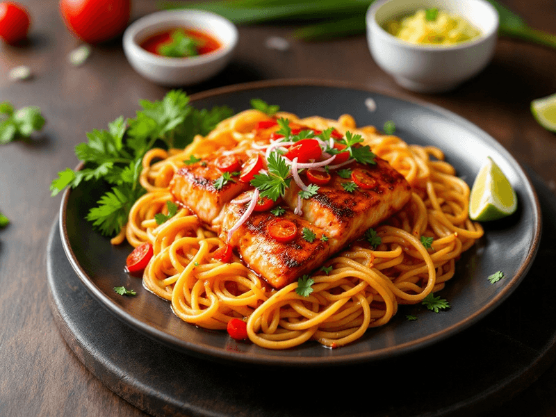 Salmon Tikka