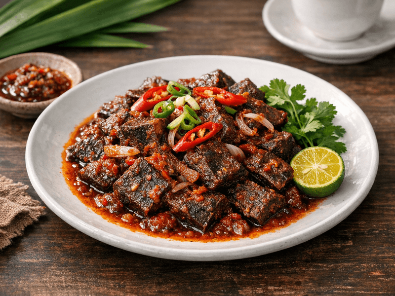 Paru Daging Sambal