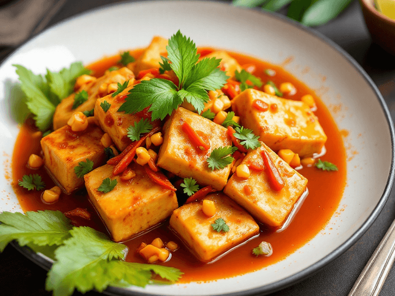 Sambal Kering Tofu