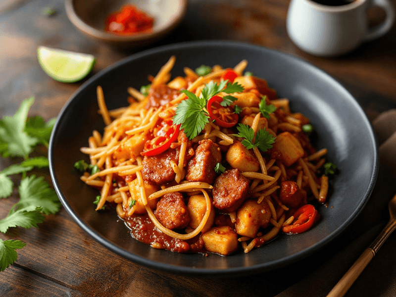 Sambal Tempeh, Kacang, Ikan Bilis