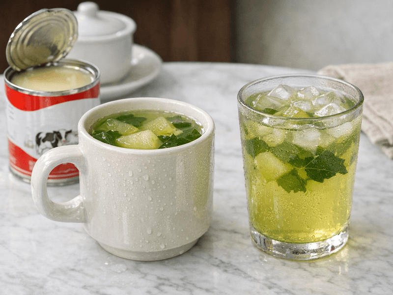 Sayur Air Labu dan Daun Suh