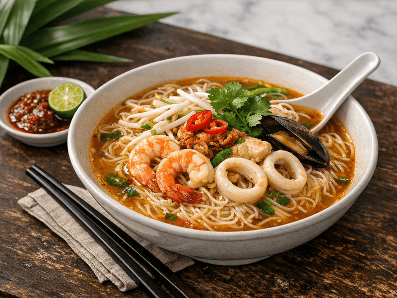 Sup Bihun Makanan Laut