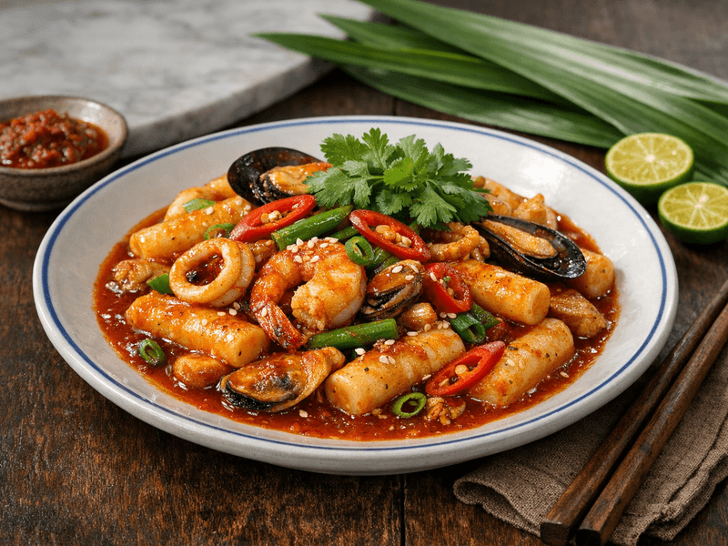 Tteokbokki Makanan Laut