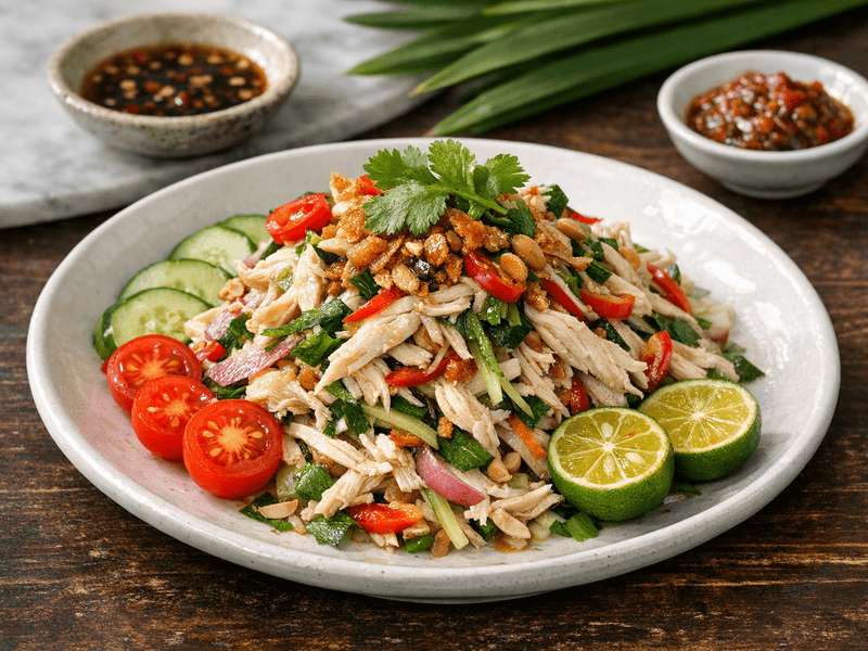 Shredded Chicken Salad