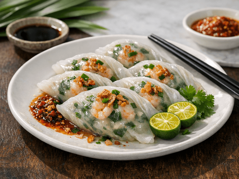 Shrimp and Chive Dumpling