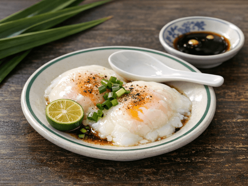 Telur Setengah Masak